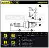 RIDEX PLUS 686S0034P Zündkerze Iridium Iridium Spanner Size: 16 mm Gewindelänge: Bild RIDEX PLUS 686S0034P Zündkerze Iridium Iridium Spanner Size: 16 mm Gewindelänge:
