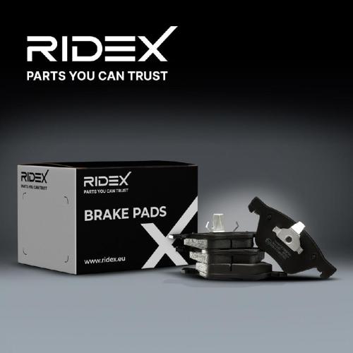 RIDEX Bremsbelagsatz Bremsbeläge Vorne passend für MERCEDES-BENZ VIANO (W639) Bild RIDEX Bremsbelagsatz Bremsbeläge Vorne passend für MERCEDES-BENZ VIANO (W639)
