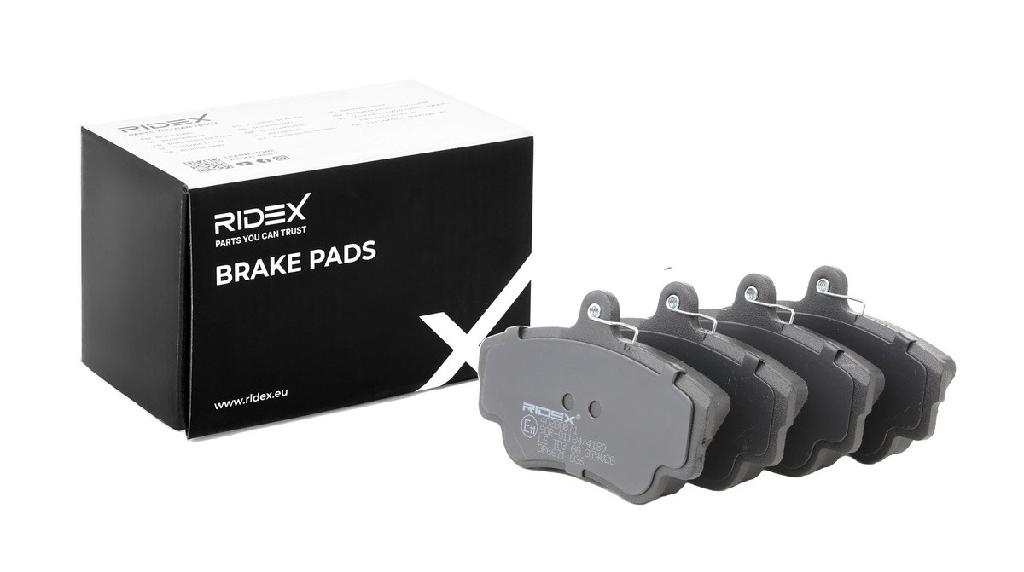 RIDEX Bremsbelagsatz Bremsbeläge Vorne für VOLVO 480 E (482) 440 K (445) 460 L