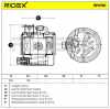 RIDEX 9F0110 Kraftstofffilter Line Filter für NISSAN Qashqai / Qashqai +2 I Bild RIDEX 9F0110 Kraftstofffilter Line Filter für NISSAN Qashqai / Qashqai +2 I