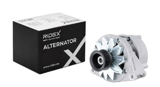 RIDEX 4G0097 Lichtmaschine 55A 12V Drehrichtung im Uhrzeigersinn mit Bild RIDEX 4G0097 Lichtmaschine 55A 12V Drehrichtung im Uhrzeigersinn mit
