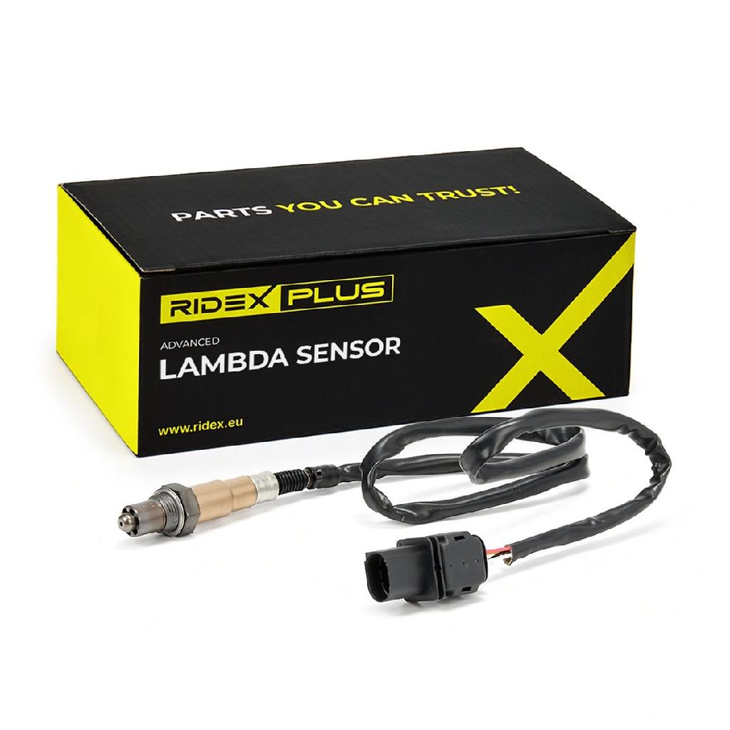 RIDEX PLUS 3922L0194P Lambdasonde Oxygen O2 Sensor Beheizt für VW 3C906262A