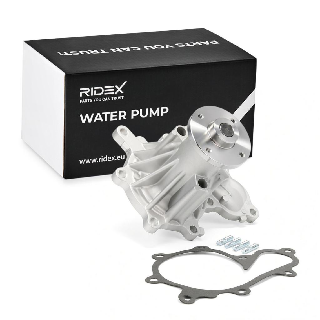 RIDEX 1260W0407 Kühlmittelpumpe Motorkühlung Wasserpumpe für NISSAN 210105X00A