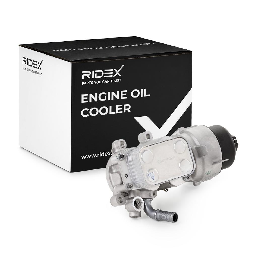 RIDEX 469O0075 Ölkühler Motoröl Kühler mit Filter für FORD FOCUS III Turnier