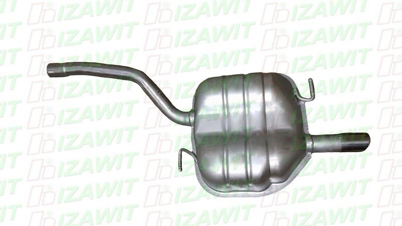 IZAWIT Endschalldämpfer Hinten für VW Passat Variant (3C5)