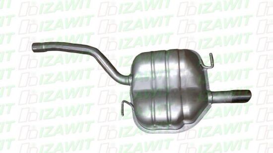 IZAWIT Endschalldämpfer Hinten für VW Passat Variant (3C5) Bild IZAWIT Endschalldämpfer Hinten für VW Passat Variant (3C5)