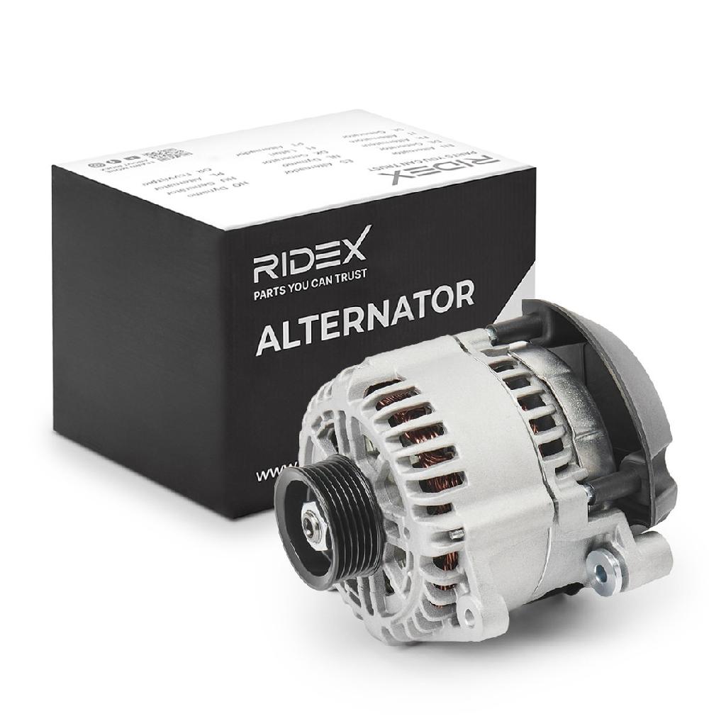 RIDEX 4G1635 Lichtmaschine 130A 12V Drehrichtung im Uhrzeigersinn mit für FORD