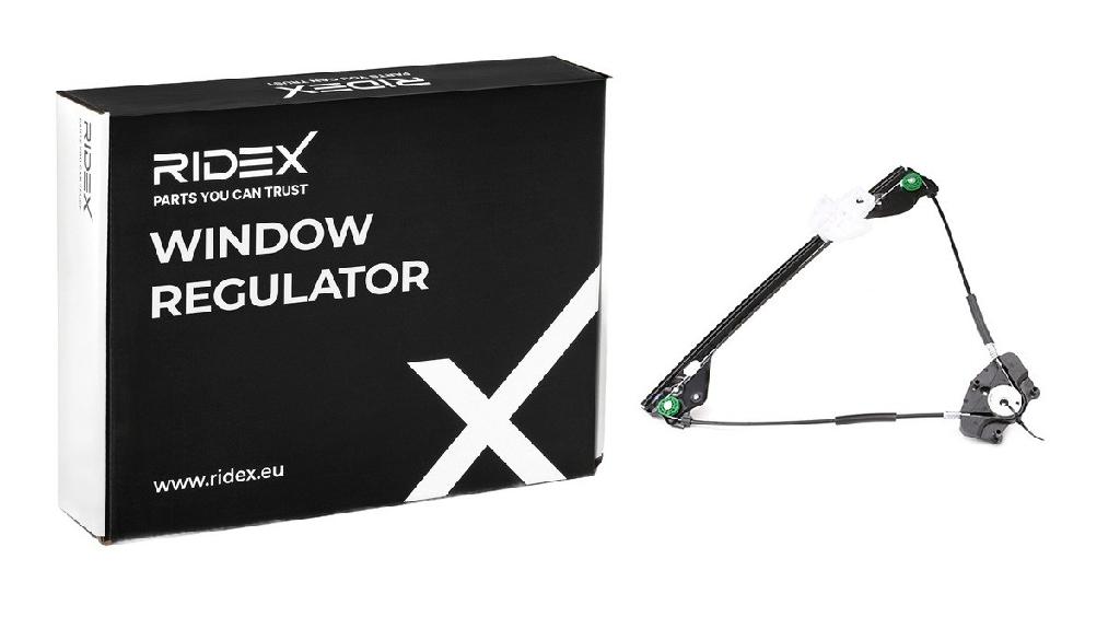 RIDEX 1561W0654 Fensterheber Hinten Rechts Elektrisch ohne Elektromotor für VW