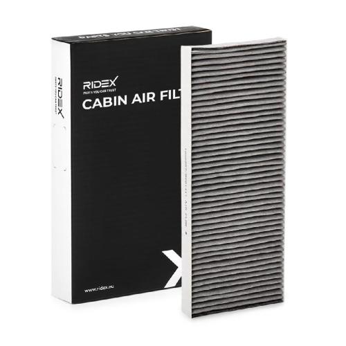 RIDEX 424I0208 Innenraumfilter Pollenfilter Aktivkohlefilter Höhe: 32 Breite: Bild RIDEX 424I0208 Innenraumfilter Pollenfilter Aktivkohlefilter Höhe: 32 Breite: