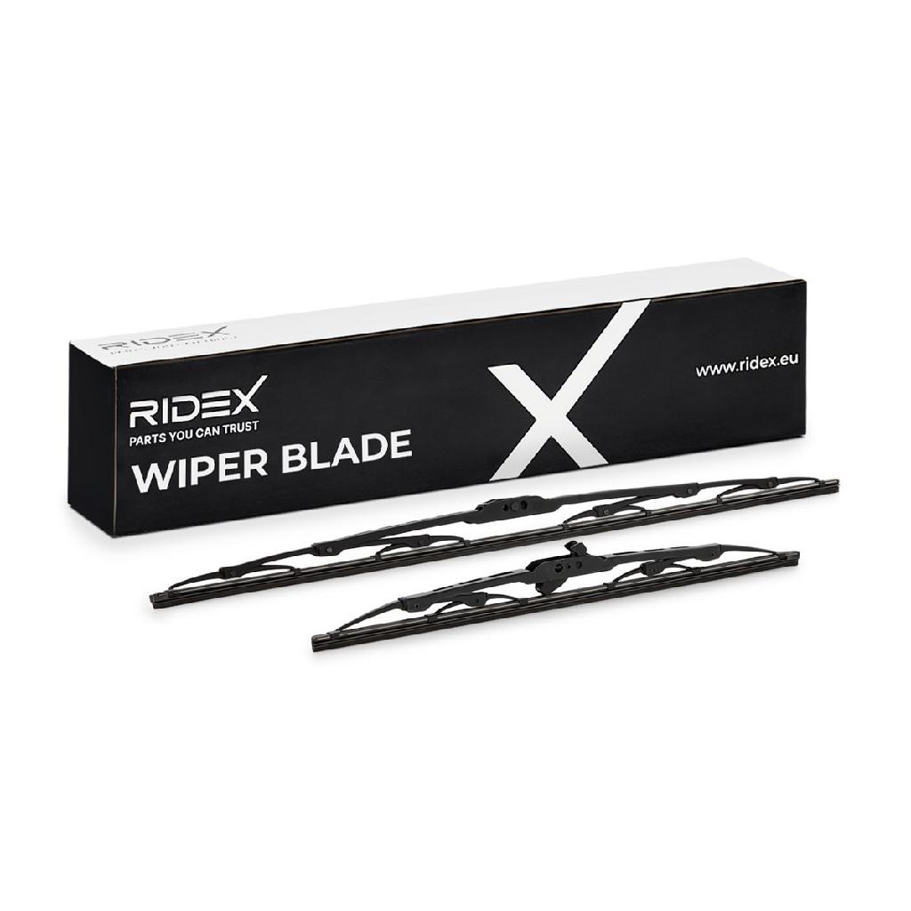 RIDEX Scheibenwischer Satz Wischerblätter Satz ohne Spoiler Vorne Länge 1: 600mm