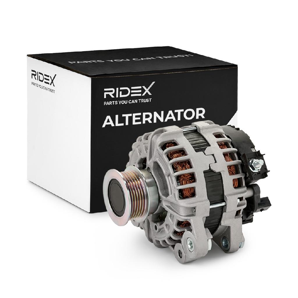 RIDEX 4G1661 Lichtmaschine 215A 12V Drehrichtung im Uhrzeigersinn mit für VOLVO