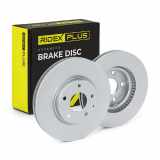 RIDEX PLUS 82B0760P 2x Bremsscheiben Vorne Ø297mm Belüftet für MAZDA CX-5