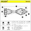 RIDEX Antriebswelle Achswelle Vorderachse/Vorne links für AUDI 80 Limousine Bild RIDEX Antriebswelle Achswelle Vorderachse/Vorne links für AUDI 80 Limousine