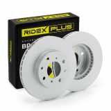 RIDEX PLUS 82B0719P 2x Bremsscheiben Vorne Ø239,8mm Belüftet für HONDA