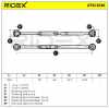 RIDEX 273C1236 Lenker Radaufhängung Querlenker Rear rechts für TOYOTA 4873006030 Bild RIDEX 273C1236 Lenker Radaufhängung Querlenker Rear rechts für TOYOTA 4873006030