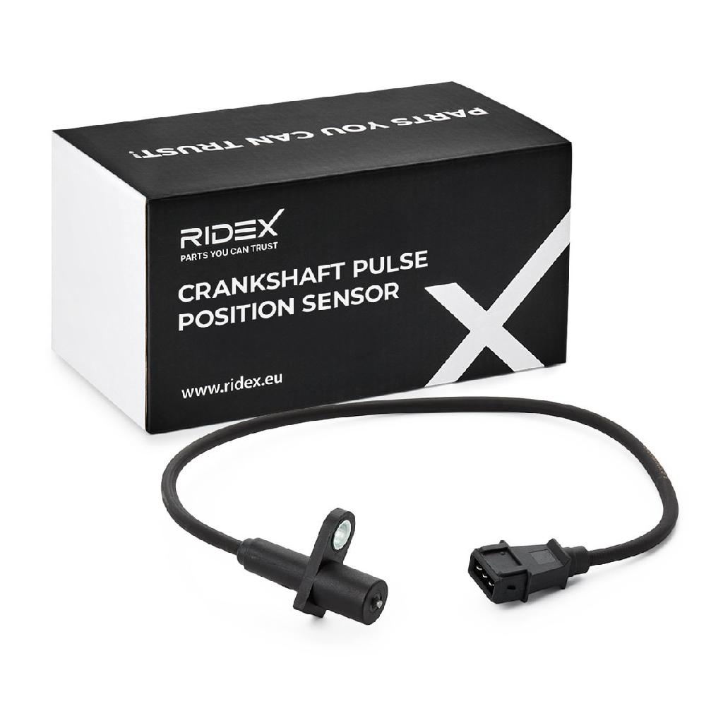 RIDEX Kurbelwellensensor 833C0010 485 mm Induktivsensor mit Kabel für VOLVO