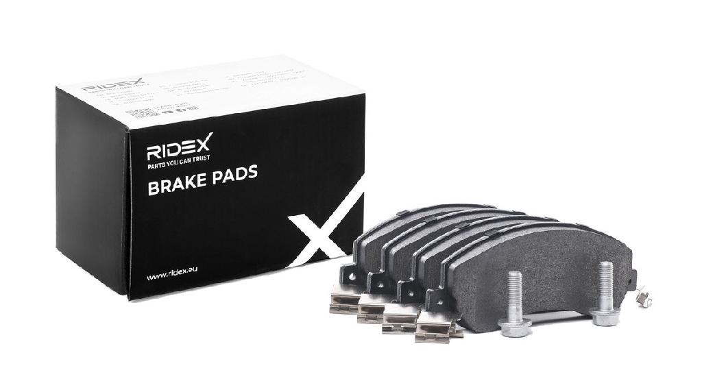 RIDEX Bremsbelagsatz Bremsbeläge Vorne für VW Amarok Pickup