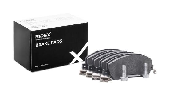 RIDEX Bremsbelagsatz Bremsbeläge Vorne für VW Amarok Pickup Bild RIDEX Bremsbelagsatz Bremsbeläge Vorne für VW Amarok Pickup