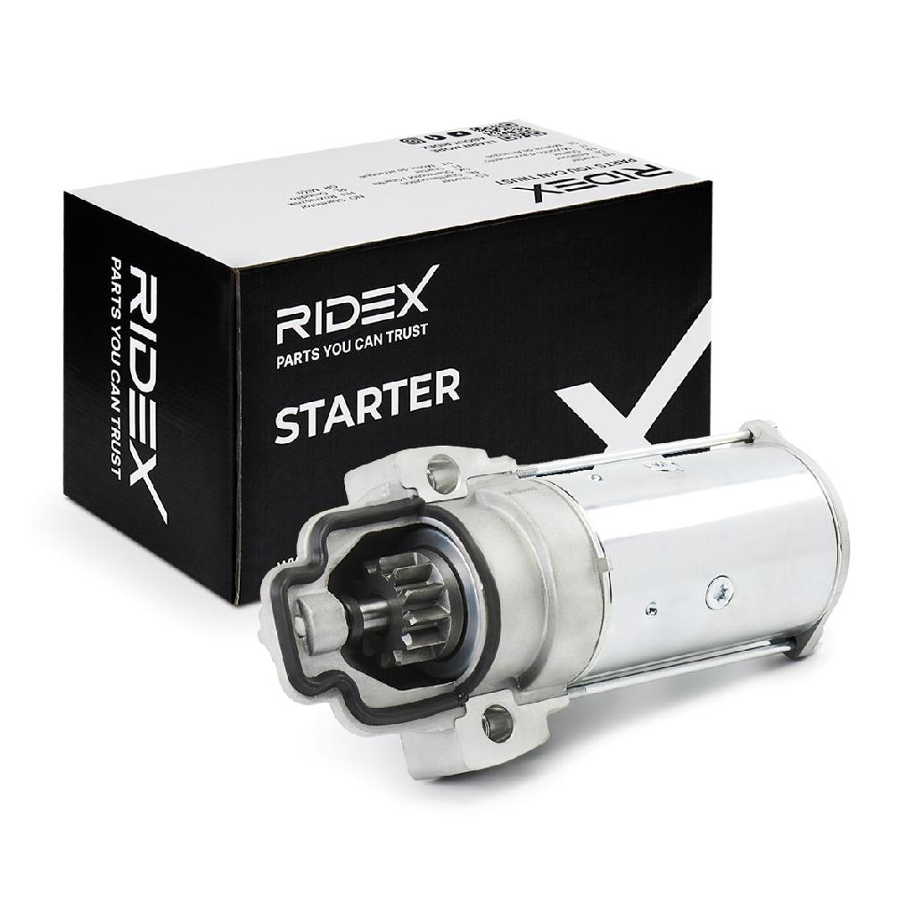 RIDEX Motor Starter/Anlasser 12V, 2,2kW, Zähnezahl: 12 für FIAT LR015017