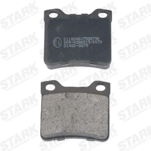 STARK Bremsbelagsatz Bremsbeläge Hinten passend für PEUGEOT 406 (8B) 607 Bild STARK Bremsbelagsatz Bremsbeläge Hinten passend für PEUGEOT 406 (8B) 607