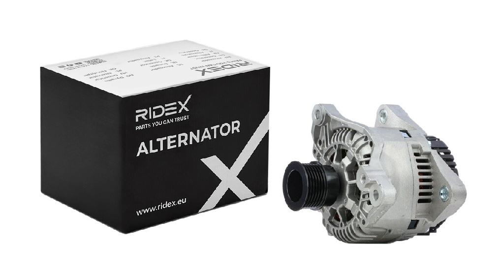 RIDEX 4G0630 Lichtmaschine 80A 14V Drehrichtung im Uhrzeigersinn mit für BMW