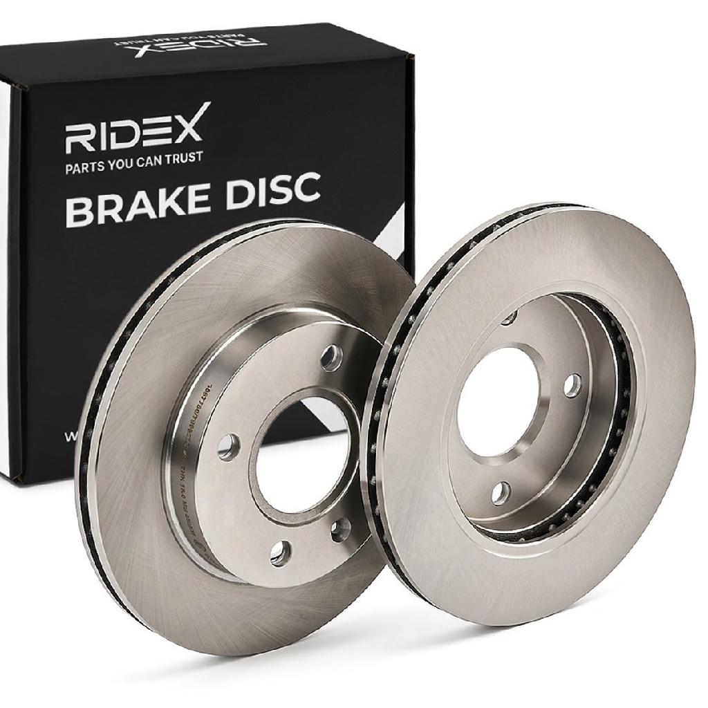 RIDEX 82B0039 2x Bremsscheiben Vorne Ø239,5mm Belüftet für FORD 1E0333251D