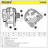 RIDEX 4G0259 Lichtmaschine 125A 14V Drehrichtung im Uhrzeigersinn mit 8200086162 Bild RIDEX 4G0259 Lichtmaschine 125A 14V Drehrichtung im Uhrzeigersinn mit 8200086162