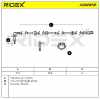 RIDEX ABS-Sensor 412W0721 Vorderachse Anzahl der Steckkontakte: 2 703mm für OPEL Bild RIDEX ABS-Sensor 412W0721 Vorderachse Anzahl der Steckkontakte: 2 703mm für OPEL