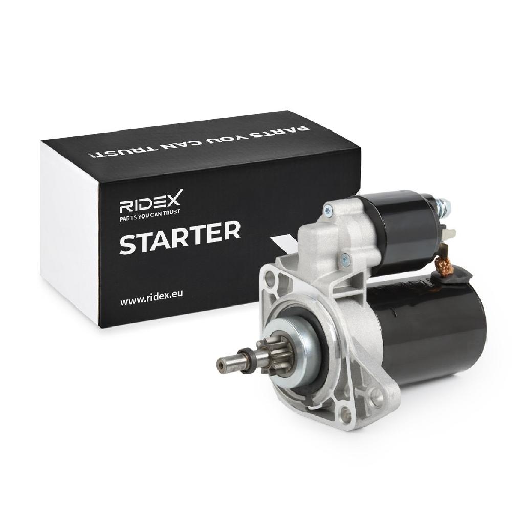 RIDEX Motor Starter/Anlasser 1,1kW für VW Golf 1V Schrägheck (1J1) Golf 1II