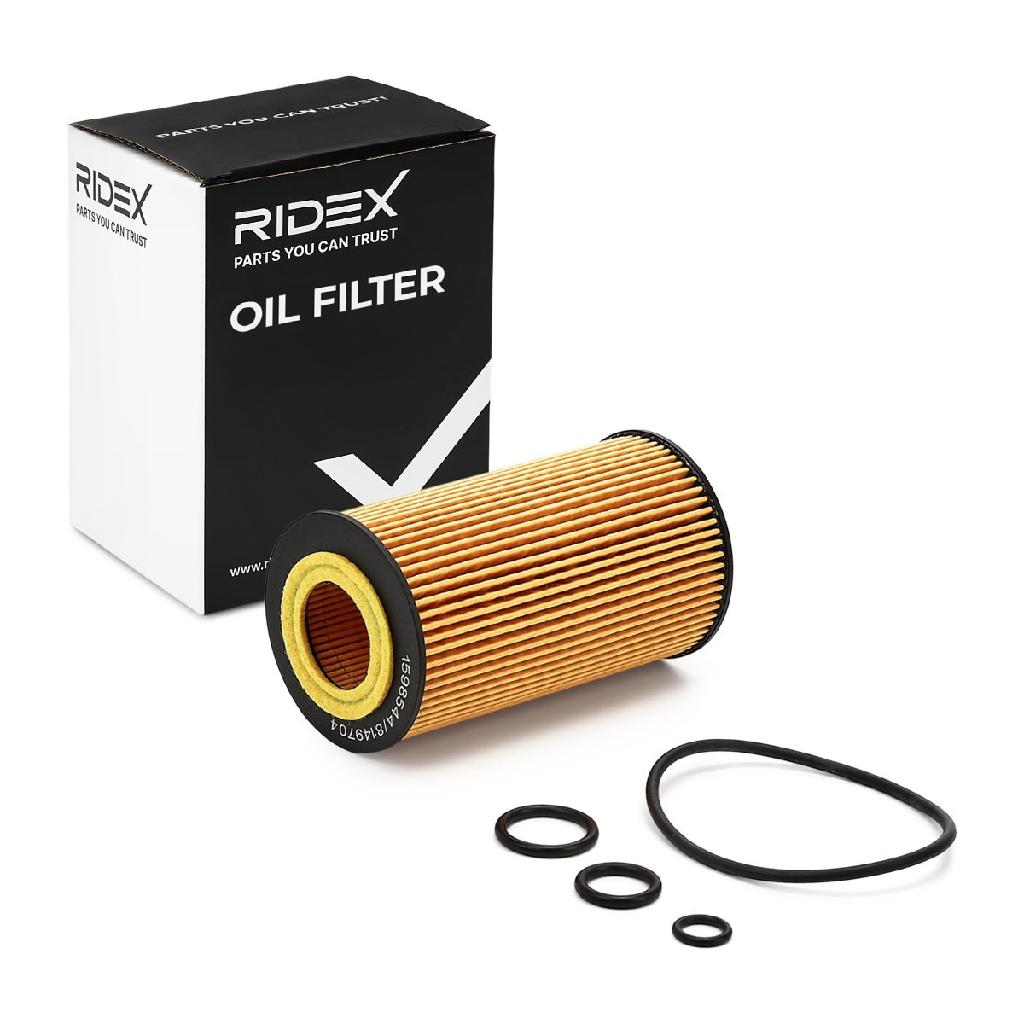 RIDEX Ölfilter Motorölfilter Filtereinsatz mit Dichtungen 7O0014