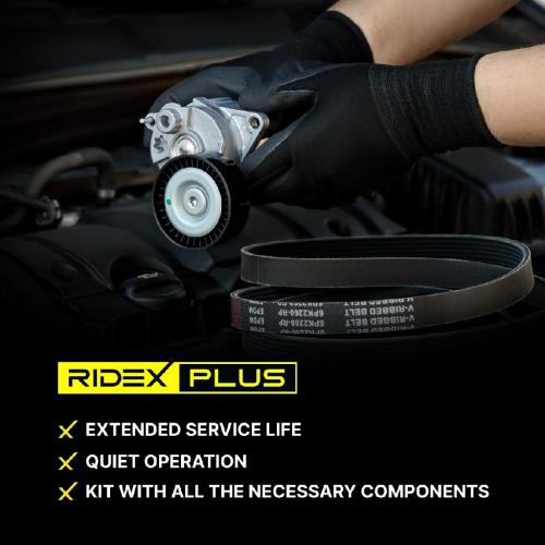 RIDEX PLUS 542R0174P Keilrippenriemensatz 6-Rippenanzahl für BMW 3 Touring (E91) Bild RIDEX PLUS 542R0174P Keilrippenriemensatz 6-Rippenanzahl für BMW 3 Touring (E91)