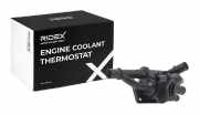 RIDEX 316T0083 Thermostat Kühlmittel Kühlwasserthermostat mit Dichtung mit 83°C