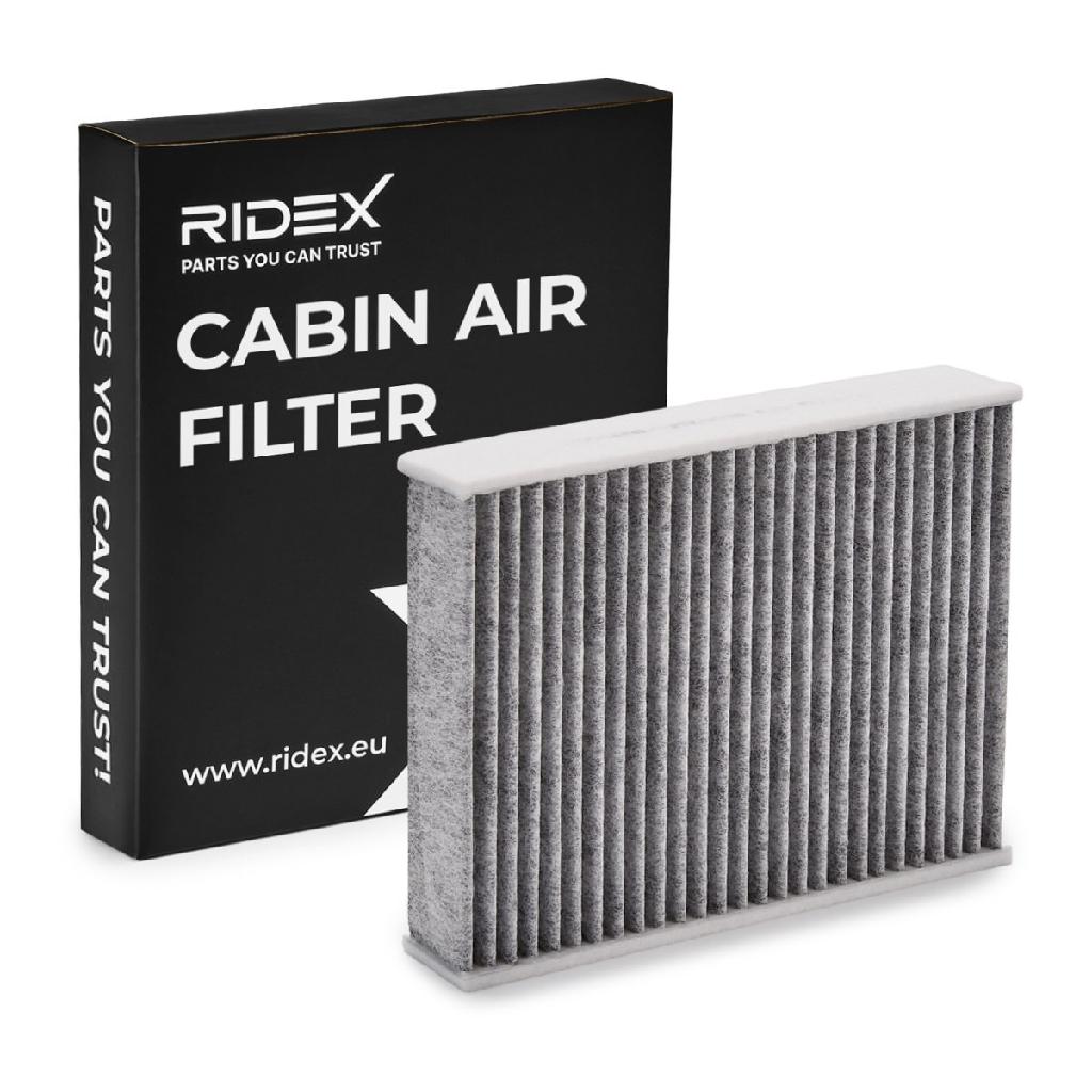 RIDEX 424I0475 Innenraumfilter Pollenfilter Aktivkohlefilter Höhe: 32 Breite: