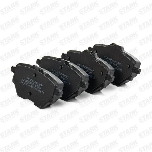 STARK Bremsbelagsatz Bremsbeläge Hinten für OPEL Corsa F GRANDLAND X (A18) Bild STARK Bremsbelagsatz Bremsbeläge Hinten für OPEL Corsa F GRANDLAND X (A18)