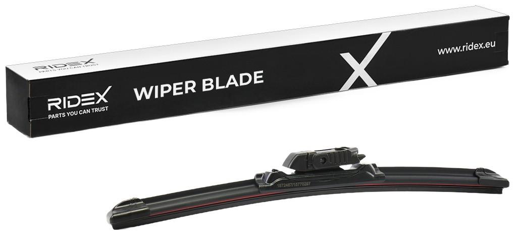 RIDEX Scheibenwischer Wischblatt Stück Vorne Länge: 350mm Flachbalkenwischblatt