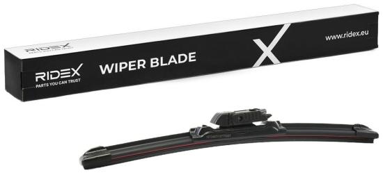 RIDEX Scheibenwischer Wischblatt Stück Vorne Länge: 350mm Flachbalkenwischblatt Bild RIDEX Scheibenwischer Wischblatt Stück Vorne Länge: 350mm Flachbalkenwischblatt