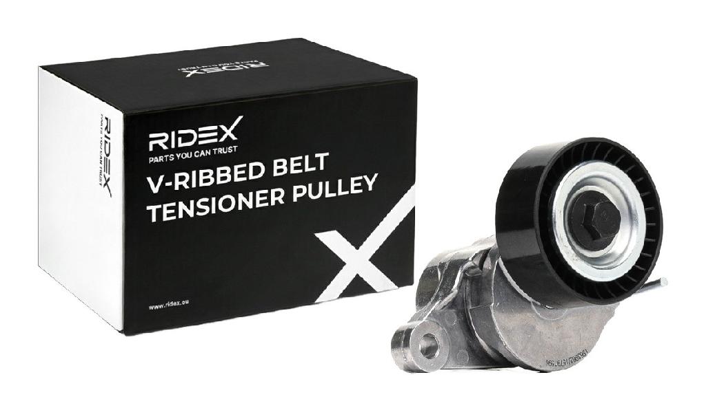 RIDEX 310T0370 Spannrolle Keilrippenriemen passend für PEUGEOT 2008 Kombi (CU)
