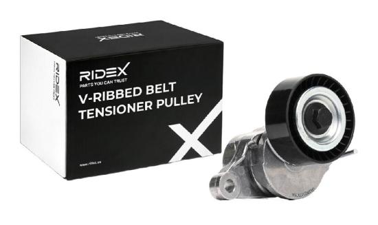 RIDEX 310T0370 Spannrolle Keilrippenriemen passend für PEUGEOT 2008 Kombi (CU) Bild RIDEX 310T0370 Spannrolle Keilrippenriemen passend für PEUGEOT 2008 Kombi (CU)