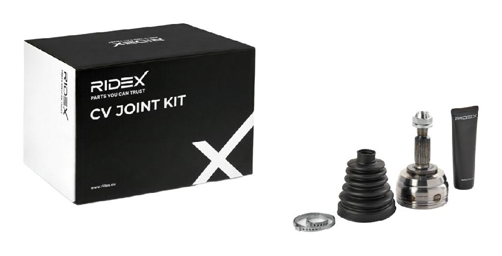 RIDEX 5J0695 Gelenksatz Antriebswelle Achswelle Vorne radseitig für DACIA DUSTER