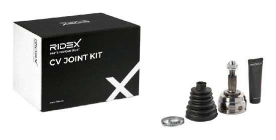 RIDEX 5J0695 Gelenksatz Antriebswelle Achswelle Vorne radseitig für DACIA DUSTER Bild RIDEX 5J0695 Gelenksatz Antriebswelle Achswelle Vorne radseitig für DACIA DUSTER