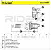 RIDEX 686S0037 Zündkerze Platin Spanner Size: 16 mm Gewindelänge: 19 für OPEL Bild RIDEX 686S0037 Zündkerze Platin Spanner Size: 16 mm Gewindelänge: 19 für OPEL