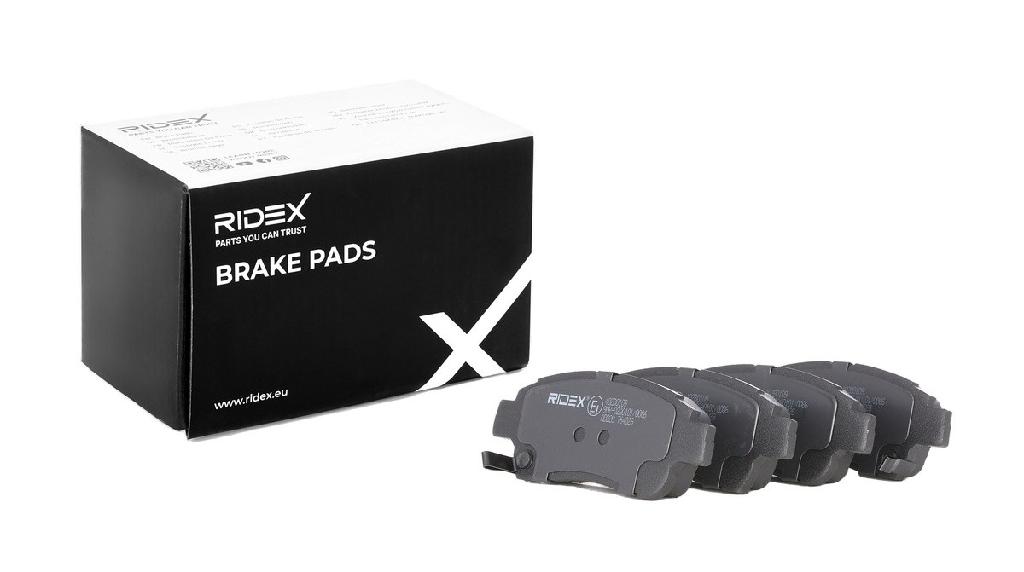 RIDEX Bremsbelagsatz Bremsbeläge Vorne für TOYOTA Yaris Schrägheck (P13) CELICA