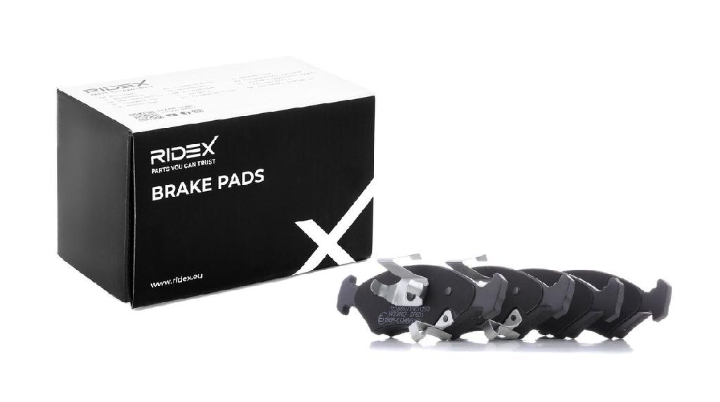 RIDEX Bremsbelagsatz Bremsbeläge Vorne für KIA SEPHIA (FA) SEPHIA Stufenheck