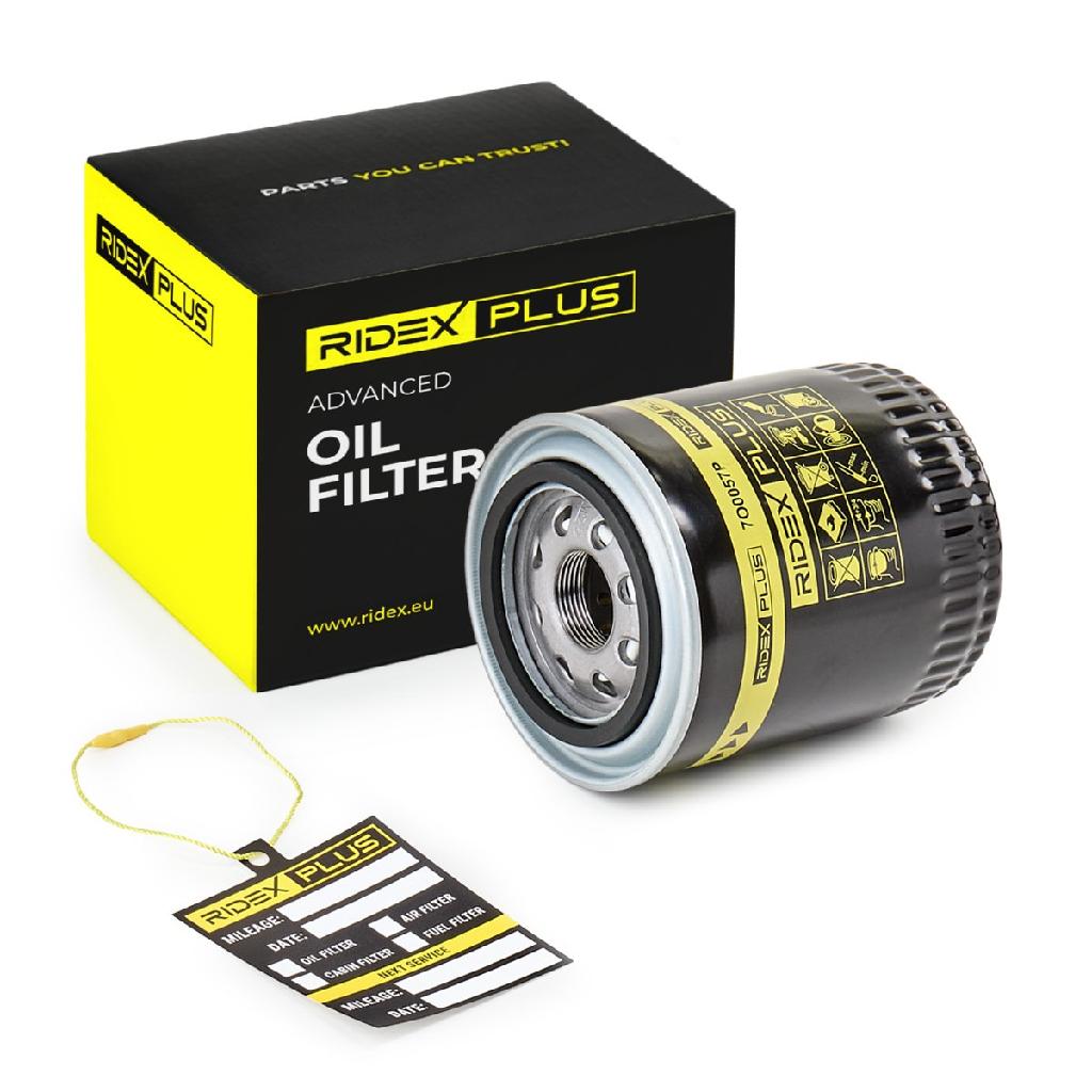 RIDEX PLUS Ölfilter Auto Motorölfilter Anschraubfilter 7O0057P für KIA SORENTO I