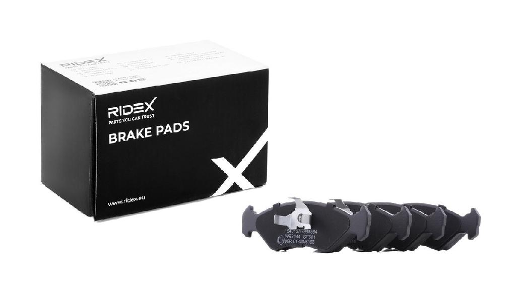 RIDEX Bremsbelagsatz Bremsbeläge Vorne für FORD Fiesta Mk4 Schrägheck (JAS, JBS)