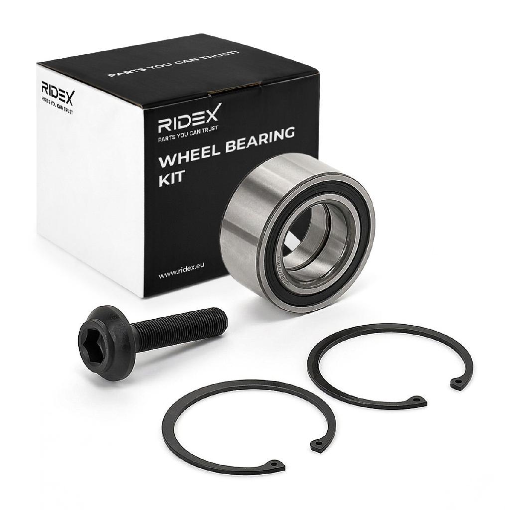 RIDEX 654W0015 Radlagersatz pro 1 Rad Vorne beidseitig Hinten für AUDI A6 Avant