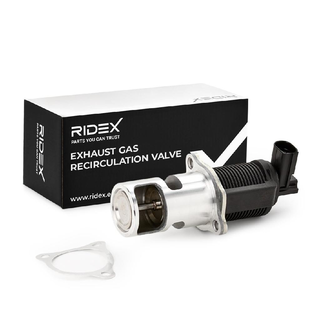 RIDEX 1145E0026 AGR-Ventil Abgasrückführungsventil mit Dichtung für RENAULT