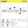 RIDEX 219G0767 Heckklappendämpfer beidseitig Länge:381mm 745N Hub: 131mm Bild RIDEX 219G0767 Heckklappendämpfer beidseitig Länge:381mm 745N Hub: 131mm