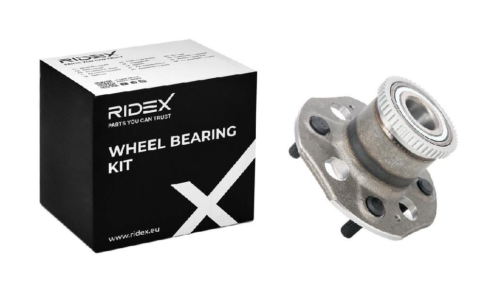 RIDEX 654W0187 Radlagersatz pro 1 Rad Hinten für HONDA Accord VI Limousine