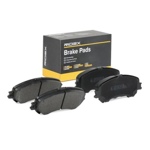 RIDEX Bremsbelagsatz Bremsbeläge Vorne für NISSAN Qashqai II (J11, J11) Bild RIDEX Bremsbelagsatz Bremsbeläge Vorne für NISSAN Qashqai II (J11, J11)